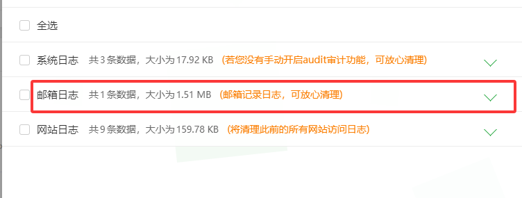 寶塔使用時，系統(tǒng)盤空間顯示使用率高的原因之一。
